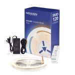 Noxion LED Strip Naga 5 Meter Complete Set - Zigbee - 24V - 120LEDs/m - 9.6W/m - 930-965 Afstembaar Wit | 8mm - IP20 - Beste Kleurweergave - SMD2835