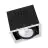Ledvance LED Spot Vierkant Multi Kantelbaar Zwart-Wit 30W 2700lm 38D - 840 Koel Wit | Zaagmaat 164mm