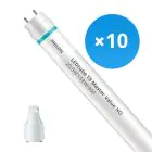 Voordeelpak 10x Philips LED Buis T8 MASTER Value (EM/Mains) High Output 20.5W 3100lm - 840 Koel Wit | 150cm - Vervangt 58W